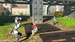 画像ギャラリー No.037のサムネイル画像 / PS4「ONE PIECE WORLD SEEKER」に登場するサボとロブ・ルッチ，“覇気”を使ったルフィのアクション，舞台となる“監獄島”を紹介