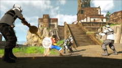 画像ギャラリー No.038のサムネイル画像 / PS4「ONE PIECE WORLD SEEKER」に登場するサボとロブ・ルッチ，“覇気”を使ったルフィのアクション，舞台となる“監獄島”を紹介