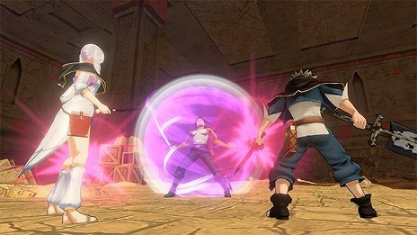 画像ギャラリー No.008のサムネイル画像 / 「ブラッククローバー カルテットナイツ」ではゲームオリジナルストーリーが展開。若返っても横暴な，少年期のヤミが登場