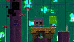 画像ギャラリー No.003のサムネイル画像 / 「FEZ Pocket Edition」がApp Storeで配信中。3次元に介入する能力を駆使してステージ攻略に挑むパズルアクションゲーム