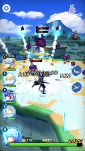 画像ギャラリー No.003のサムネイル画像 / スマホ向けアプリ「メガスマッシュ」，iOS/Android版が配信スタート。1プレイ1分で楽しめる“爽快ぶっとばしアクションRPG”