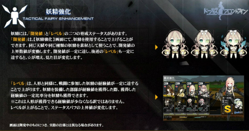 画像ギャラリー No.003のサムネイル画像 / 「ドルフロ」小さな支援者“妖精”が製造解禁。リトルアーモリーとのコラボ，第八戦役の開戦にも注目