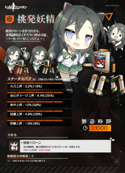 画像ギャラリー No.011のサムネイル画像 / 「ドルフロ」小さな支援者“妖精”が製造解禁。リトルアーモリーとのコラボ，第八戦役の開戦にも注目