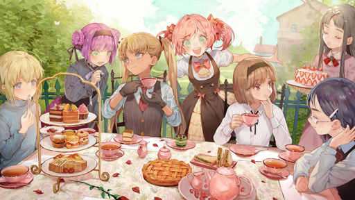 画像ギャラリー No.001のサムネイル画像 / 【PR】ようこそ，人形と義体のお茶会へ。「ドルフロ」×「ガンスリンガー・ガール」コラボをご紹介
