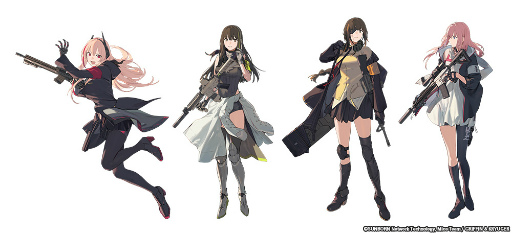 画像ギャラリー No.002のサムネイル画像 / TVアニメ「ドルフロ」が2021年に放送決定。AR小隊があがきもがく，鉄血工造との戦いを映像化
