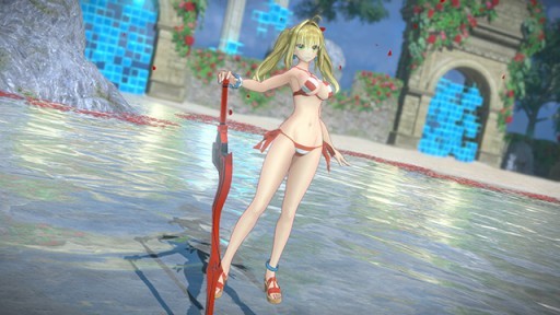 画像ギャラリー No.012のサムネイル画像 / 「Fate/EXTELLA LINK」マルチプレイ紹介動画とDLCの水着衣装が公開