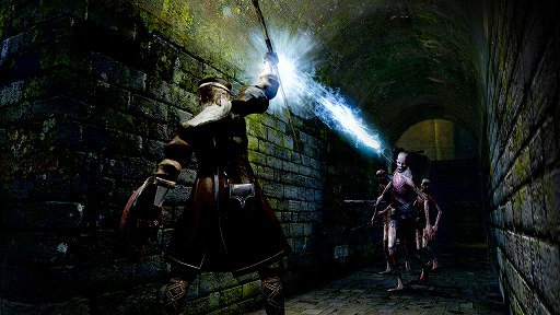 画像ギャラリー No.006のサムネイル画像 / 人は電車の中で「DARK SOULS REMASTERED」を遊んで心が折れずに済むのか。Switch版の携帯モードで試してみた