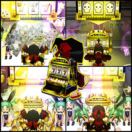 画像ギャラリー No.003のサムネイル画像 / 「ゲットアンプドモバイル」,新アクセサリ「イレイザーレイザー」「ベガスドリーム」がメカガチャで2月21日に登場