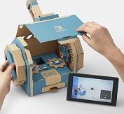 画像ギャラリー No.006のサムネイル画像 / 「Nintendo Labo」のToy Conキット第3弾「ドライブキット」が9月14日に発売。ハンドルや操縦桿を作って,車や潜水艦のゲームを楽しもう