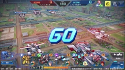 画像ギャラリー No.005のサムネイル画像 / 「ガンダムヒーローズ」，先行プレイヤー体験時のプレイ動画を公開。ハイレベルなプレイヤー同士の戦闘映像を確認できる