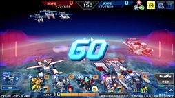 画像ギャラリー No.007のサムネイル画像 / 「ガンダムヒーローズ」，先行プレイヤー体験時のプレイ動画を公開。ハイレベルなプレイヤー同士の戦闘映像を確認できる