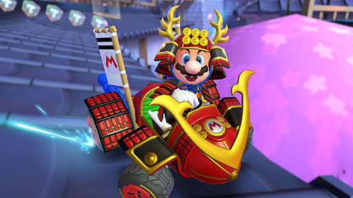 画像ギャラリー No.008のサムネイル画像 / 「マリオカート ツアー」で武者ツアーが本日スタート。甲冑をまとったマリオ（武者）やマシン“かちどき号”なども登場