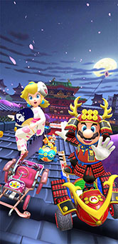 画像ギャラリー No.009のサムネイル画像 / 「マリオカート ツアー」で武者ツアーが本日スタート。甲冑をまとったマリオ（武者）やマシン“かちどき号”なども登場