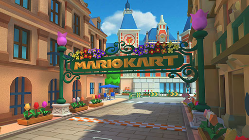 画像ギャラリー No.001のサムネイル画像 / 「マリオカート ツアー」でアムステルダムツアーが開幕。ロゼッタ（フォーレンダム）や新コースが登場