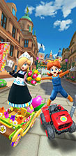 画像ギャラリー No.009のサムネイル画像 / 「マリオカート ツアー」でアムステルダムツアーが開幕。ロゼッタ（フォーレンダム）や新コースが登場