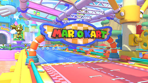 画像ギャラリー No.001のサムネイル画像 / 「マリオカート ツアー」でネコツアーがスタート。猫耳が印象的なマリオや肉球をモチーフにしたグライダーなども登場