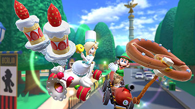 画像ギャラリー No.008のサムネイル画像 / 「マリオカート ツアー」，都市コースを舞台にしたメトロポリタンツアーが開幕。ロゼッタ（シェフ）や新マシンなども登場