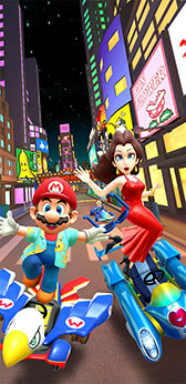 画像ギャラリー No.001のサムネイル画像 / 「マリオカート ツアー」にポリーンとマリオ(サンシャイン)が参戦。オータムツアーも開催中