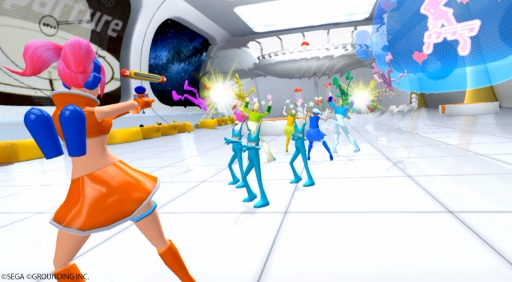 画像ギャラリー No.003のサムネイル画像 / 「うらら」と一緒に踊れるVRゲーム「スペースチャンネル5 VR あらかた★ダンシングショー」のデモ版が闘会議2018に出展決定