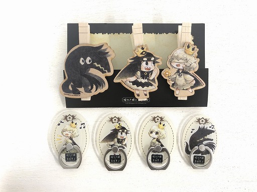 画像ギャラリー No.003のサムネイル画像 / 「嘘つき姫と盲目王子」，新グッズの木製クロスピンとスマホリングが発売