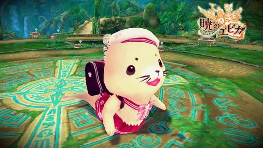 画像ギャラリー No.002のサムネイル画像 / 「暁のエピカ」,セーラー服姿の乗り物「セーラーアザラシ」が期間限定で登場