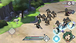 画像ギャラリー No.005のサムネイル画像 / スマホアプリ「グランクレスト戦記 戦乱の四重奏」が2018年内に配信,事前登録を受付中。オリジナルストーリーやギルドバトルなどを搭載