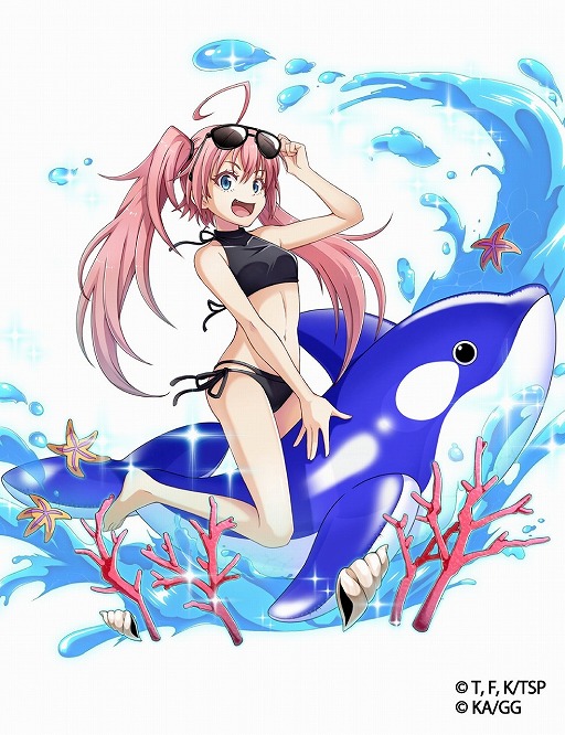 画像ギャラリー No.005のサムネイル画像 / 「転生したらスライムだった件」,6月30日から水着イベントを開催。水着キャラが登場する期間限定スカウトも