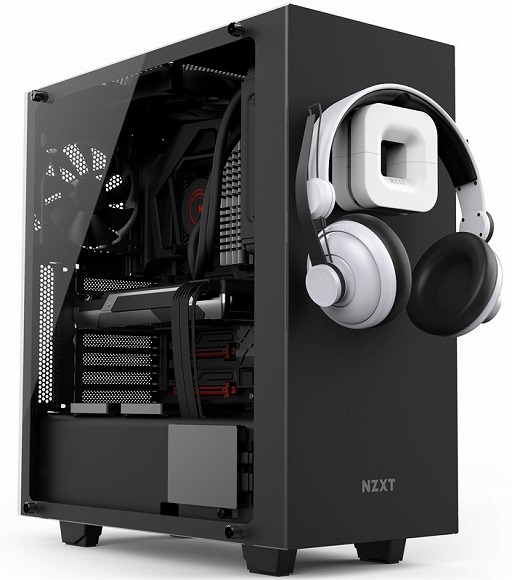 画像ギャラリー No.003のサムネイル画像 / NZXT，ケーブル管理もできるマグネット固定式ヘッドセット＆ヘッドフォンハンガーを発売