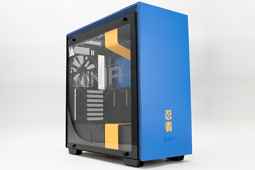 画像ギャラリー No.002のサムネイル画像 / 人気ストリーマー「Ninja」とコラボした，大胆なデザインのPCケース「H700i Ninja」をNZXTが国内発表。実機は完成度がかなり高い