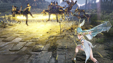 画像ギャラリー No.003のサムネイル画像 / 「無双OROCHI3」，新キャラクター「アテナ」の参戦や，神の力を得た3種類の「神器」などの新情報が公開
