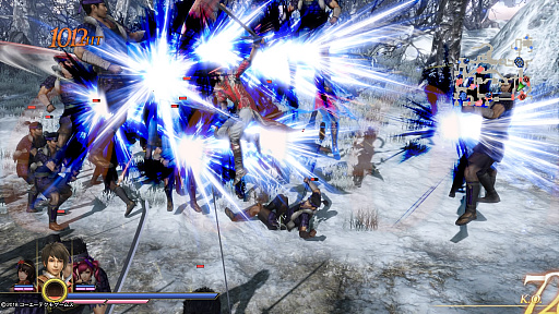 画像ギャラリー No.002のサムネイル画像 / 「無双OROCHI3」のプレイレポートを,ムービーと共にお届け。一騎当千の爽快感に「神器」が加わって楽しさアップ