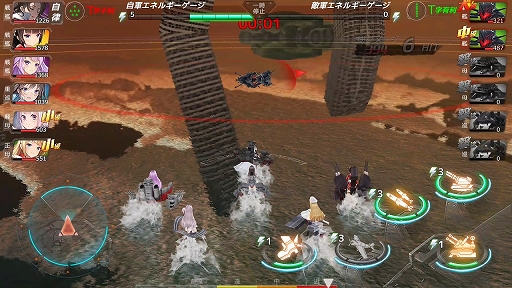 画像ギャラリー No.018のサムネイル画像 / 艦船擬人化美少女たちが3Dでバリバリ動くアクションRPG「アビス・ホライズン」CBTレポート