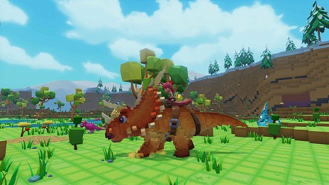 画像ギャラリー No.008のサムネイル画像 / 「PixARK」のテイム情報が公開。ティラノサウルスやメガロドンなど,強力な生物たちを仲間にできる