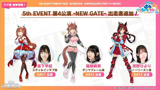 画像ギャラリー No.104のサムネイル画像 / オルフェーヴル，ジェンティルドンナなど新規ウマ娘を多数発表。「ウマ娘」ぱかライブTV Vol.38 3周年記念まとめ