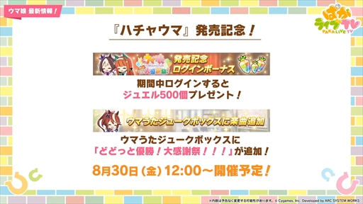 画像ギャラリー No.063のサムネイル画像 / 3.5周年で実装される育成ウマ娘はジェンティルドンナ。「ウマ娘 プリティーダービー」ぱかライブTV Vol.44まとめ