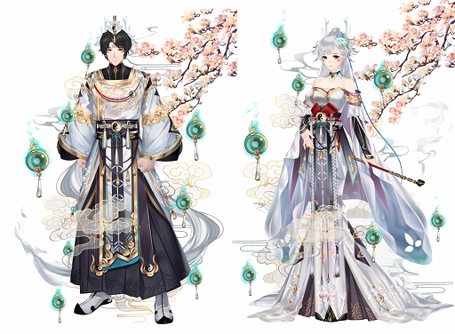 画像ギャラリー No.005のサムネイル画像 / 「謀りの姫」，「桜花爛漫記念キャンペーン」が開催中。SSR衣装も登場する限定ガチャも実施