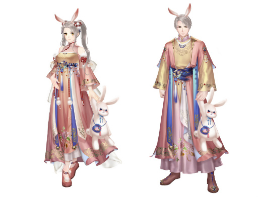 画像ギャラリー No.005のサムネイル画像 / 「謀りの姫-TABAKARI NO HIME-」,月光と兎をイメージした新SSR衣装が登場