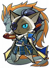 画像ギャラリー No.004のサムネイル画像 / 「のぶニャがの野望 ニャぷり！」，“我が家の猫はねこ武将”キャンペーンが開催