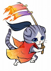 画像ギャラリー No.009のサムネイル画像 / 「のぶニャがの野望 ニャぷり！」，“我が家の猫はねこ武将”キャンペーンが開催