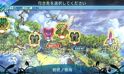 画像ギャラリー No.007のサムネイル画像 / 「世界樹の迷宮X」，シリーズ初のワールドマップを採用。腕試しダンジョン「小迷宮」や採集エリアの情報が明らかに