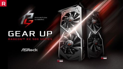画像ギャラリー No.001のサムネイル画像 / ASRockの「Phantom Gaming」ブランドに属するRX 580およびRX 570カードが4月19日に国内発売