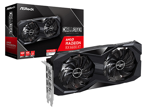 画像ギャラリー No.004のサムネイル画像 / ASRock,Radeon RX 6600 XT搭載カード4製品を一挙に発表