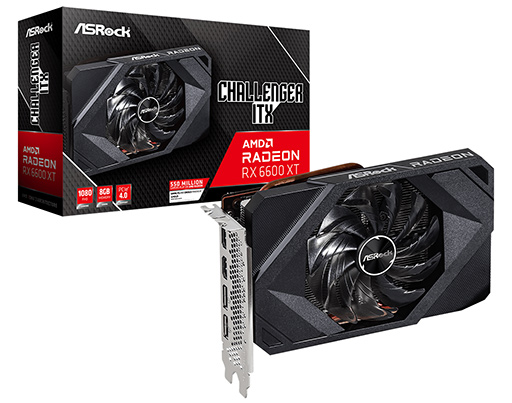 画像ギャラリー No.005のサムネイル画像 / ASRock,Radeon RX 6600 XT搭載カード4製品を一挙に発表