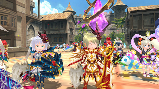 画像ギャラリー No.002のサムネイル画像 / Switch用MMORPG「エレメンタルナイツR」のダウンロード配信が9月27日に開始。購入特典アイテムの配布やリリース記念キャンペーンの実施も