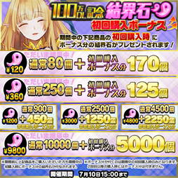 画像ギャラリー No.010のサムネイル画像 / 「東京コンセプション」,100万DL突破を記念したキャンペーンが開催