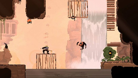 画像ギャラリー No.002のサムネイル画像 / 伝説の銛で戦う2Dアクション「Olija」が本日発売。Devolver Digitalの対象作品所有者はSwitch版が15%オフになる“リリース記念セール”も開催