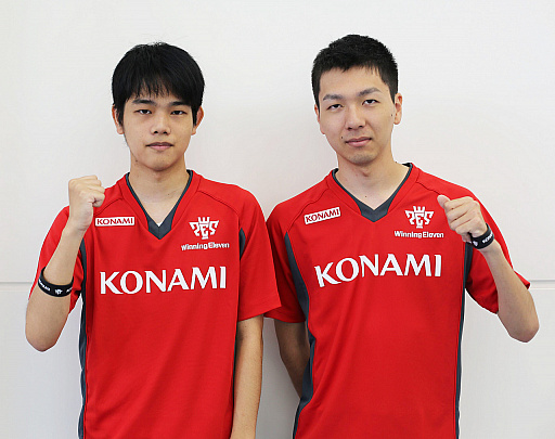 画像ギャラリー No.001のサムネイル画像 / KONAMIウイニングイレブン eスポーツアンバサダーに,日本代表の杉村直紀選手と相原翼選手が就任