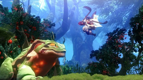 画像ギャラリー No.011のサムネイル画像 / “稲作要素”が特徴のPS4用和風アクションRPG「天穂（てんすい）のサクナヒメ」が発表に。試遊台がBitSummit Volume 6に出展