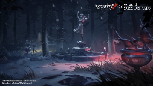 画像ギャラリー No.006のサムネイル画像 / 「Identity V第五人格」×「シザーハンズ」コラボがスタート。名作映画の幻想的な世界観が融合する特別な体験をこの冬，始めよう