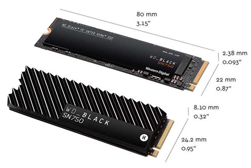 画像ギャラリー No.005のサムネイル画像 / 「WD Black SN750 NVMe SSD」が国内発売に。ゲームプレイ時の性能を維持する「Gaming Mode」機能を搭載